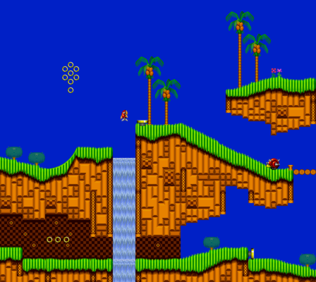 Reimaginaram a Green Hill Zone de Sonic The Hedgehog