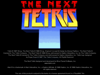 The Next Tetris (Windows) - The Cutting Room Floor