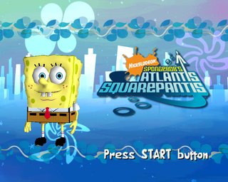 Spongebob atlantis 2025 squarepantis wii