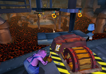 Sly1 May2002 LavaLair HookSwings.png