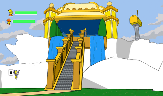 SimpsonsGameWii-MTPB-HEAVEN04.png