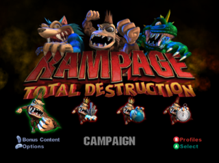 Rampage: Total Destruction, Rampage Wiki